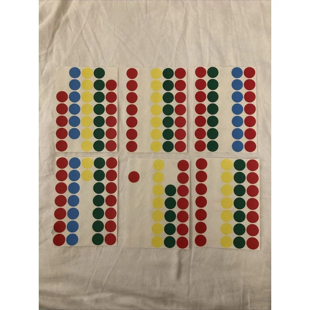 Unbranded Color Coding Labels | Multicolor | 165 Labels